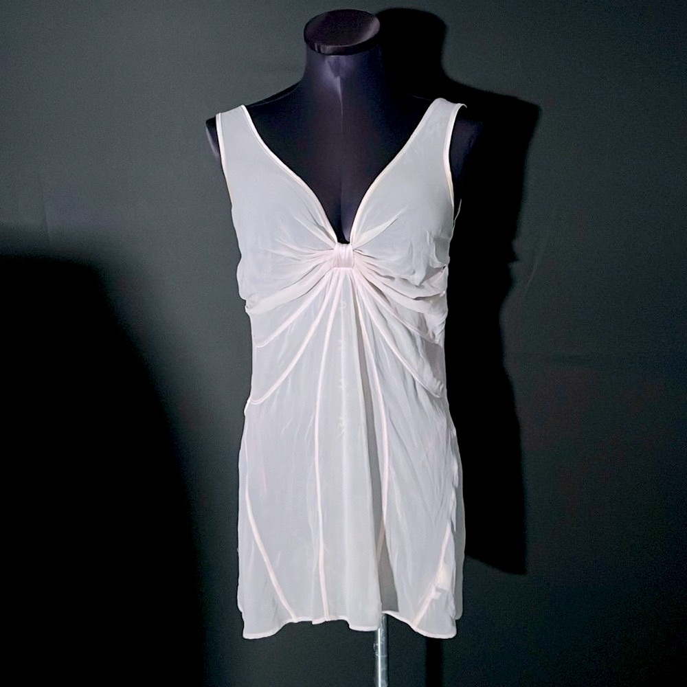 Rebecca Beeson Bow BabyPink SILK Sexy Dress!